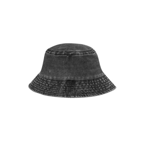 Gorro tipo bob en material 100% algodón con efecto lavado y tejido transpirable. Gran comodidad, con cinta interior y disponible en variada gama de colores naturales.