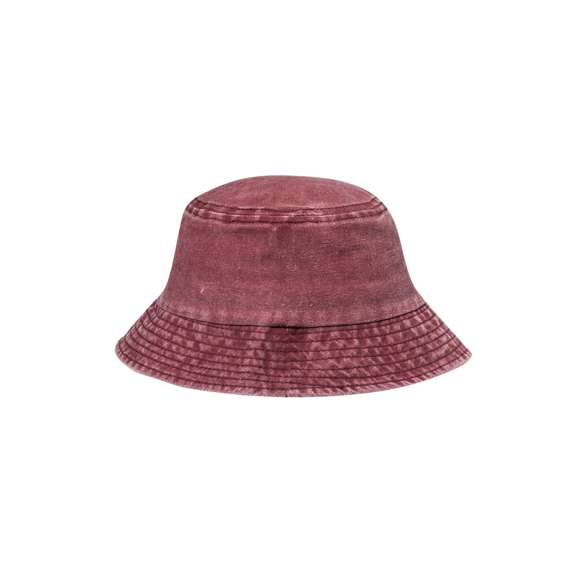Gorro tipo bob en material 100% algodón con efecto lavado y tejido transpirable. Gran comodidad, con cinta interior y disponible en variada gama de colores naturales.