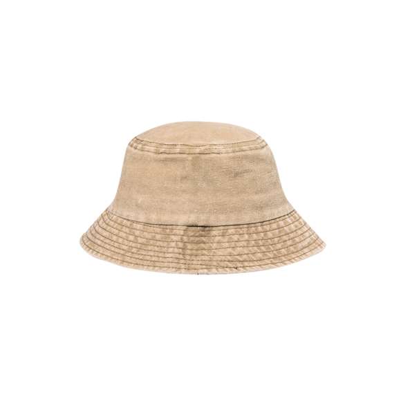 Gorro tipo bob en material 100% algodón con efecto lavado y tejido transpirable. Gran comodidad, con cinta interior y disponible en variada gama de colores naturales.