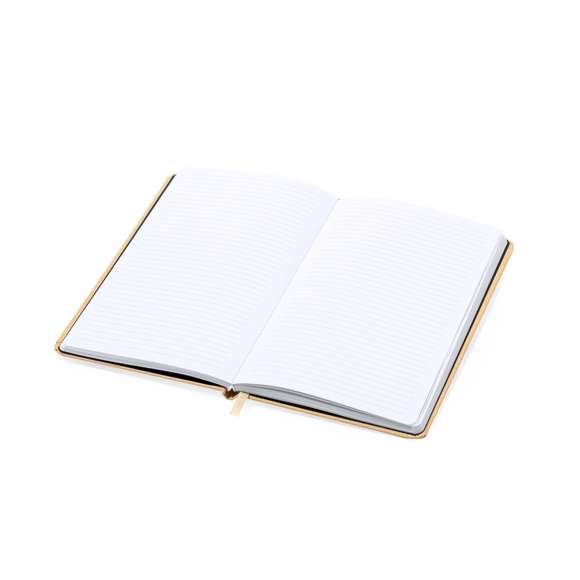 Bloc de notas de semillas fabricado en resistente cartón reciclado. Con tapas rígidas, marcapáginas y 80 hojas interiores con disposición a una raya en papel reciclado. Además, en la portada contiene una cápsula con semillas de flores silvestres, en colores surtidos y con instrucciones de plantado en la cubierta trasera.El cartón reciclado proviene del reaprovechamiento de excedente de fabricaciones y reciclaje de papel en el final de su vida útil, convirtiéndose en un lienzo ecológico y sostenible.