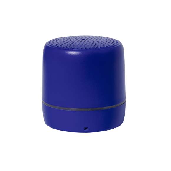 Compacto altavoz de conexión Bluetooth con interior iluminado con LEDs. Superficie exterior especialmente diseñada para marcaje en láser y así iluminar el logotipo marcado. Disponible en varios colores con suave acabado y conexión Bluetooth 5.0, ofrece 3W de potencia, tiene función de manos libres y soportes de goma antideslizantes en la base. Compatible con iOS y Android, incluye cable de carga Tipo C y viene presentado en atractiva caja de diseño kraft. Disponible manual de instrucciones en español e inglés.