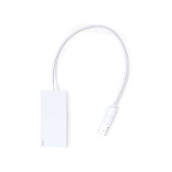 Puerto USB 2.0 fabricado a partir de extractos de piedra natural en combinación con resistente ABS. Incluye puerto Tipo C y 2 puertos USB, con entrada dual USB/Tipo C. Presentado en caja individual de diseño kraft.Fabricado con extractos de piedra natural, ayudando a la reducción del uso de plásticos, además de proporcionar un acabado suave y resistente.