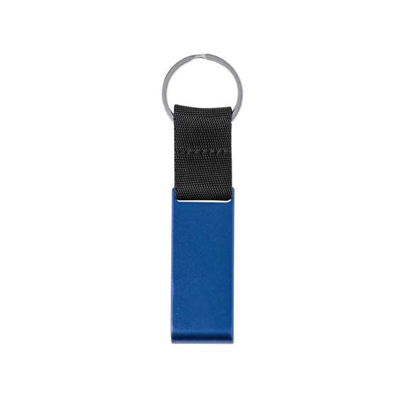 Llavero soporte fabricado en Aluminio Reciclado, especialmente diseñado para smartphone y tablet. De acabado mate, con cinta en nylon de color negro e ideal para marcaje en láser. Disponible en amplia gama de colores, con logotipo Aluminio Reciclado grabado y presentado individualmente en bolsa reciclada. El Aluminio Reciclado es un material con posibilidades de reciclaje casi infinitas, sin perder sus propiedades originales y consumiendo menos energía en este proceso.Certificación GRS (Global RecycLED Standard / Estándar de Reciclaje Global), que garantiza el origen reciclado del material usado para fabricar el producto.