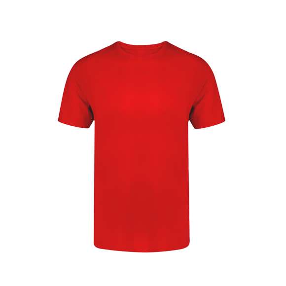 Camiseta de adulto confeccionada en 100% algodón peinado Ring Spun y estilo Single Jersey de 160g/m2. Tacto suave y corte moderno, confeccionada en tejido tubular sin costuras laterales. Cuello redondo estrecho en canalé 2x2. Doble costura en dobladillo y mangas, para una mayor durabilidad y resistencia al uso intensivo. Disponible en gama de colores de moda y en tallas S, M, L, XL, XXL y 3XL.