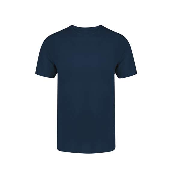 Camiseta de adulto confeccionada en 100% algodón peinado Ring Spun y estilo Single Jersey de 160g/m2. Tacto suave y corte moderno, confeccionada en tejido tubular sin costuras laterales. Cuello redondo estrecho en canalé 2x2. Doble costura en dobladillo y mangas, para una mayor durabilidad y resistencia al uso intensivo. Disponible en gama de colores de moda y en tallas S, M, L, XL, XXL y 3XL.