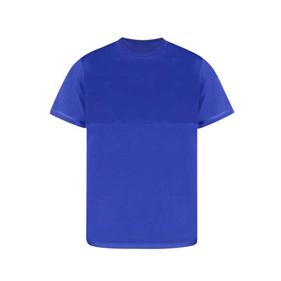 Camiseta técnica para adulto en 100% poliéster de 140g/m2. Fabricada en cómodo y suave tejido transpirable microperforado, con un ligero cambio de tonalidad entre la zona del pecho y el resto de la camiseta. De cuello redondo y en variada gama de colores. Disponible en tallas XS, S, M, L, XL, XXL.