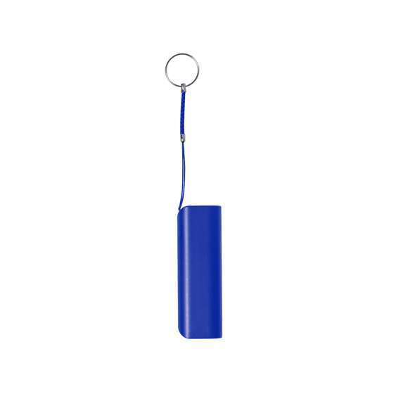 Batería auxiliar externa de 1.200 mAh de capacidad de carga, con salida USB y conector de salida/entrada Tipo C. Cuerpo con formas redondeadas, en llamativos colores y con una amplia superficie de marcaje. Indicador led de estado de carga, con llavero de transporte a juego y presentada en atractiva caja de diseño. Las capacidades mostradas en todas nuestras baterías auxiliares externas son reales, incorporando todas ellas baterías de grado A y no recicladas, con una vida útil de al menos 500 ciclos de carga y según normativa CE.Además, están fabricadas conforme a los estándares RoHS y en cumplimiento con los siguientes requisitos de seguridad:Sistema de protección contra sobrecarga del power bank.Sistema de protección contra descarga completa que proporciona una mayor durabilidad del power bank.Sistema de bloqueo para evitar cortocircuitos.Sistema de transferencia de carga constante, acorde con la capacidad del dispositivo de destino.