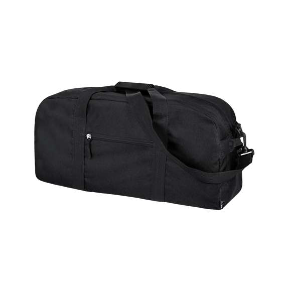 Bolso fabricado en resistente poliéster RPET 600D. Compartimento principal con cierre de cremallera de doble tirador y bolsillo exterior con cierre de cremallera con tirador. Con sas reforzadas alrededor del cuerpo en color negro y empuñadura acolchada a color. Incluye asa de transporte en lateral y cinta bandolera ajustable de doble anclaje de mosquetón. El material RPET se elabora a partir de plástico reciclado, para así fomentar la reutilización de residuos plásticos y ayudar a la sostenibilidad del planeta.