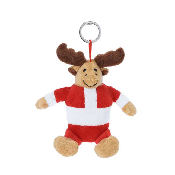 Suaves llaveros peluche con motivos navideños. Disponibles en tres divertidos y originales diseños: Reno, Muñeco de Nieve y Oso.