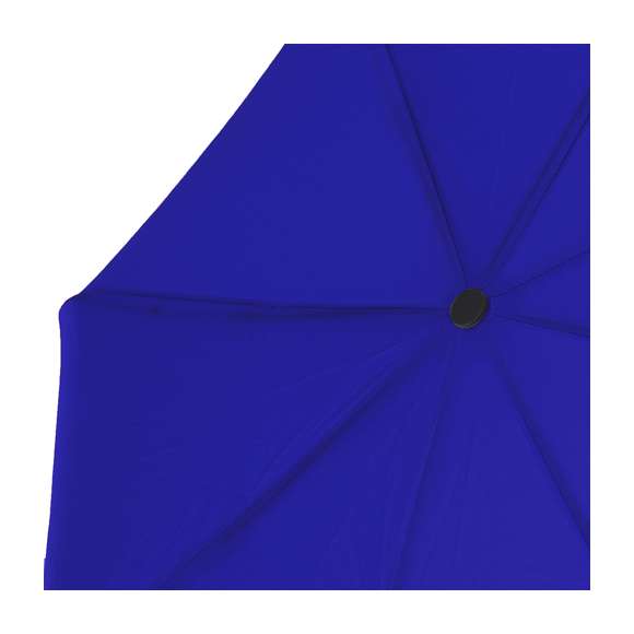 Paraguas plegable de 98 cm de diámetro en material pongee 190T RPET de 8 paneles. Con apertura y cierre automáticos, sistema antiviento y varillas en fibra de vidrio. Mango de suave tacto goma, funda de transporte y cinta a juego. Con etiqueta RPET.El material RPET se elabora a partir de plástico reciclado, para así fomentar la reutilización de residuos plásticos y ayudar a la sostenibilidad del planeta.
