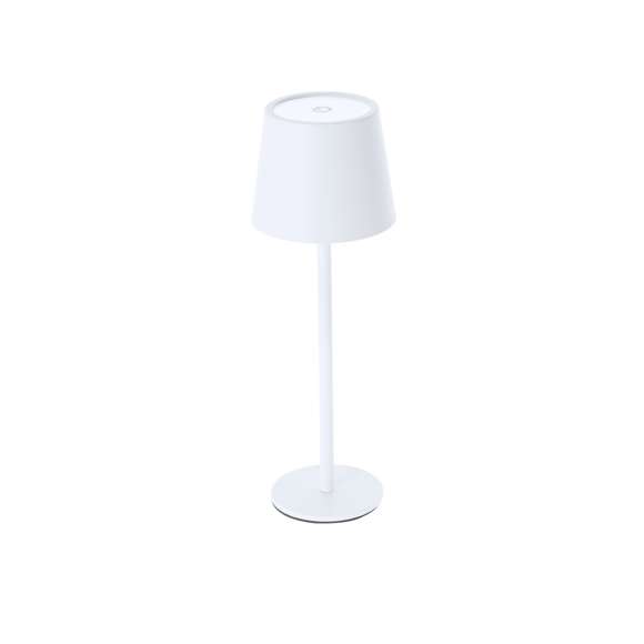 Lámpara de diseño en acabado negro cromado. Incluye 3 modos de luz (blanca, neutra y cálida) y sistema de regulación de intensidad de luz táctil. Equipada con 48 LEDs. Con botón encendido/apagado.
