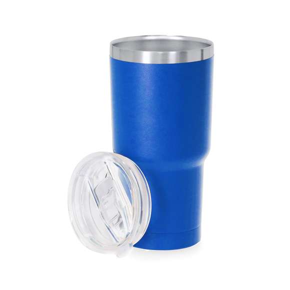 Vaso térmico fabricado en acero inox de doble pared y 530 ml de capacidad. Es ideal para tener en tu escritorio, mesa o en cualquier superficie donde disfrutar tranquilamente de tu bebida favorita. Con dosificador en tapa transparente de fácil apertura, libre de BPA. Especialmente diseñado para láser.