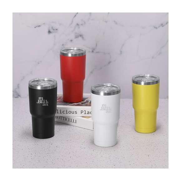 Vaso térmico fabricado en acero inox de doble pared y 530 ml de capacidad. Es ideal para tener en tu escritorio, mesa o en cualquier superficie donde disfrutar tranquilamente de tu bebida favorita. Con dosificador en tapa transparente de fácil apertura, libre de BPA. Especialmente diseñado para láser.