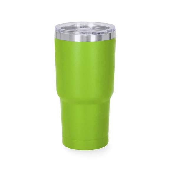 Vaso térmico fabricado en acero inox de doble pared y 530 ml de capacidad. Es ideal para tener en tu escritorio, mesa o en cualquier superficie donde disfrutar tranquilamente de tu bebida favorita. Con dosificador en tapa transparente de fácil apertura, libre de BPA. Especialmente diseñado para láser.