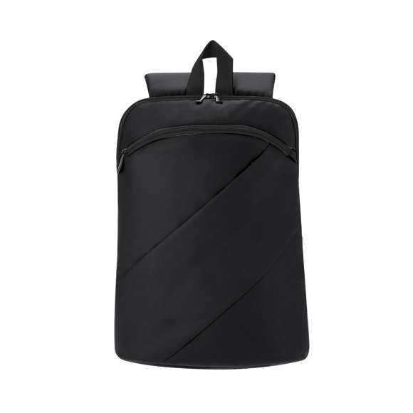 Mochila fabricada en suave PU. Con bolsillo principal de cierre de cremallera con doble tirador. Bolsillo interior para portátil de hasta 15 pulgadas. Incluye dos bolsillos frontales con cierre de cremallera invisble. Espalda y cintas acolchadas, con tela transpirable y ajustables. Incluye cinta de transporte para ajuste en trolley o maleta, ideal para viajes.