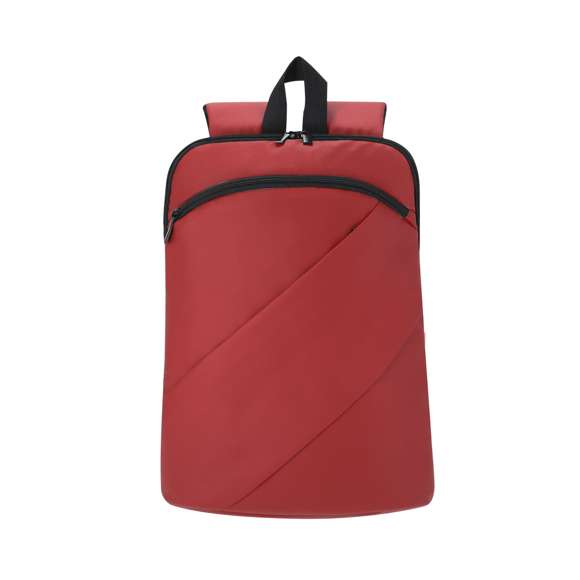 Mochila fabricada en suave PU. Con bolsillo principal de cierre de cremallera con doble tirador. Bolsillo interior para portátil de hasta 15 pulgadas. Incluye dos bolsillos frontales con cierre de cremallera invisble. Espalda y cintas acolchadas, con tela transpirable y ajustables. Incluye cinta de transporte para ajuste en trolley o maleta, ideal para viajes.