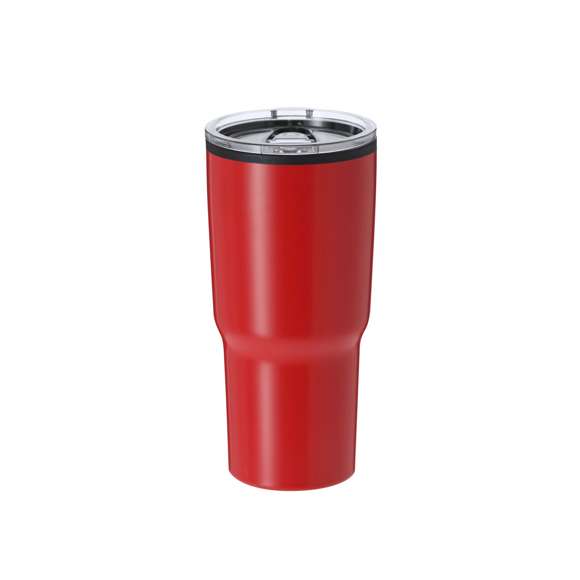 Vaso térmico en acero inox de doble pared y 580 ml de capacidad. Con dosificador en tapa transparente de fácil apertura, libre de BPA. Es ideal para tener en tu escritorio, mesa o en cualquier superficie donde disfrutar tranquilamente de tu bebida favorita.