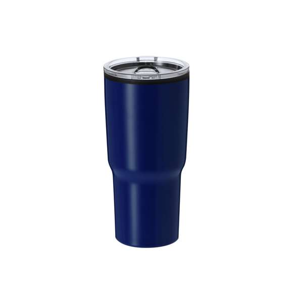 Vaso térmico en acero inox de doble pared y 580 ml de capacidad. Con dosificador en tapa transparente de fácil apertura, libre de BPA. Es ideal para tener en tu escritorio, mesa o en cualquier superficie donde disfrutar tranquilamente de tu bebida favorita.