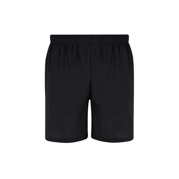 Pantalón con cintura elástica ajustable y cordón interior para un ajuste personalizado, complementado con pespunte de seguridad. Con aperturas laterales en cada pierna y bolsillos laterales.