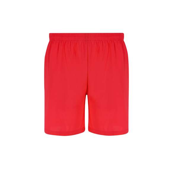 Pantalón con cintura elástica ajustable y cordón interior para un ajuste personalizado, complementado con pespunte de seguridad. Con aperturas laterales en cada pierna y bolsillos laterales.