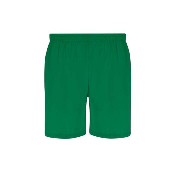 Pantalón con cintura elástica ajustable y cordón interior para un ajuste personalizado, complementado con pespunte de seguridad. Con aperturas laterales en cada pierna y bolsillos laterales.