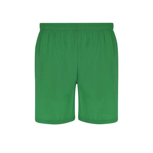 Pantalón corto de niño con cintura elástica ajustable y cordón interior para un ajuste personalizado, complementado con pespunte de seguridad. Con aperturas laterales en cada pierna y bolsillos laterales.