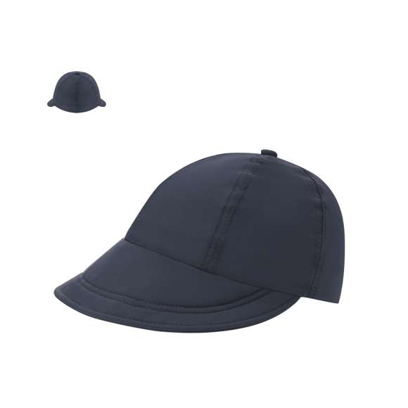 Gorra de 6 paneles confeccionada en resistente poliéster. Cuenta con una flexible y amplia visera.