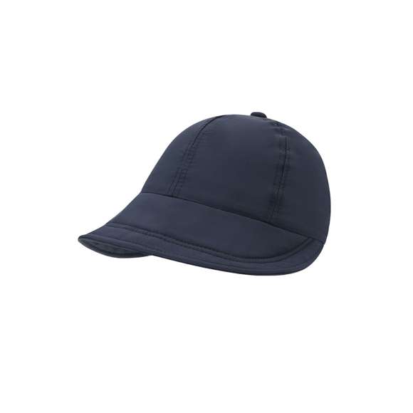 Gorra de 6 paneles confeccionada en resistente poliéster. Cuenta con una flexible y amplia visera.