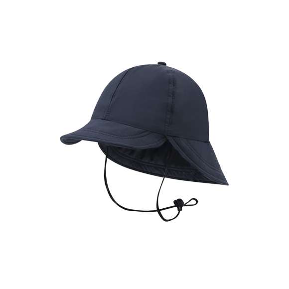 Gorra de 6 paneles confeccionada en suave poliéster. Cuenta con una flexible visera y amplia solapa trasera que protege eficazmente el cuello del sol. Su contorno elástico, equipado con un accesorio de ajuste, asegura un ajuste cómodo y preciso. Incluye práctico cordón de transporte adaptable.