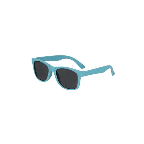Gafas de sol de niño fabricadas en caña de trigo. Con protección UV400 y lentes en color negro. Con distintivo Wheat Straw.La Caña de Trigo fomenta la utilización de materias primas naturales, reduciendo así las emisiones contaminantes.