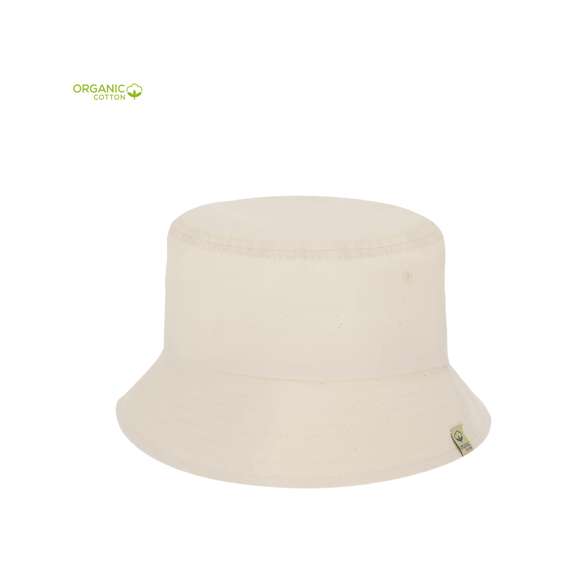 Gorro estilo Bob en material 100% algodón orgánico y tejido transpirable.