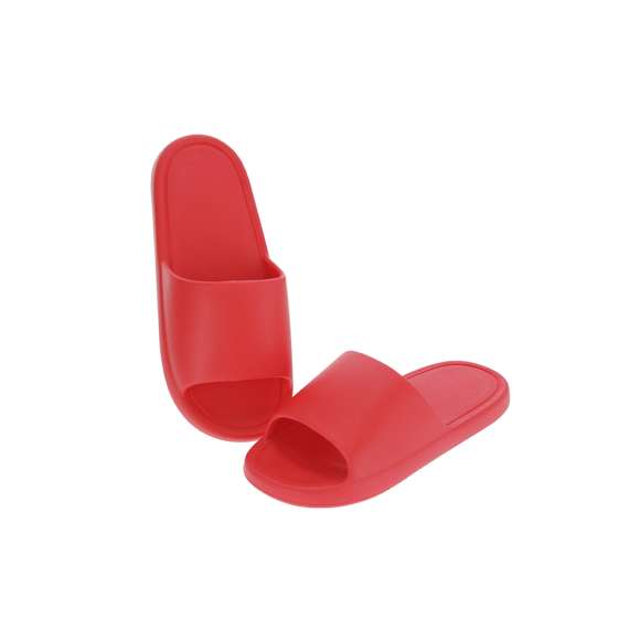 Par de chanclas fabricadas en EVA. Suela plana hecha de resistente EVA para una alta durabilidad y tira de empeine ergonómica fabricada a juego. Tallas 36-37, 38-39, 40-41, 42-43 y 44-45.