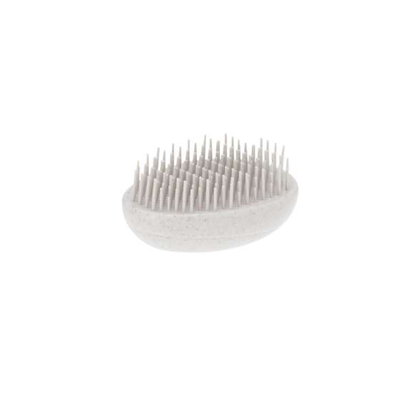 Set de Cuidado Personal para el Cabello. Incluye:- Cepillo Antitirones diseñado con púas flexibles de diferentes longitudes que desenredan el cabello sin tirones.- Cepillo Masajeador que permite emulsionar el champú mientras proporciona un masaje y optimiza la limpieza.Presentado en bolsa con cordones de RPET .La Caña de Trigo fomenta la utilización de materias primas naturales, reduciendo así las emisiones contaminantes.