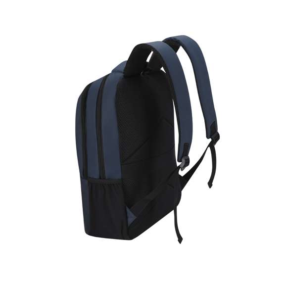 Mochila fabricada en suave PU. Con bolsillo principal de cierre de cremallera con doble tirador. Bolsillo interior para portátil de hasta 15 pulgadas. Incluye bolsillo frontal con cierre de cremallera invisible. Espalda y cintas acolchadas, con tela transpirable y ajustables. Incluye asa de mano acolchada y cinta de transporte para ajuste en trolley o maleta, ideal para viajes.