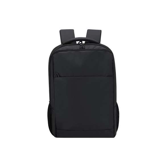 Mochila fabricada en suave PU. Con bolsillo principal de cierre de cremallera con doble tirador. Bolsillo interior para portátil de hasta 15 pulgadas. Incluye bolsillo frontal con cierre de cremallera invisible. Espalda y cintas acolchadas, con tela transpirable y ajustables. Incluye asa de mano acolchada y cinta de transporte para ajuste en trolley o maleta, ideal para viajes.