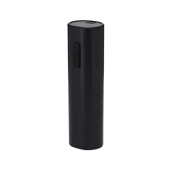 Sacacorchos eléctrico diseñado para abrir botellas de vino de forma rápida y sencilla. Equipado con un botón de extracción automática, permite retirar el corcho sin esfuerzo,. Alimentación a pilas (4xAAA no incluidas).