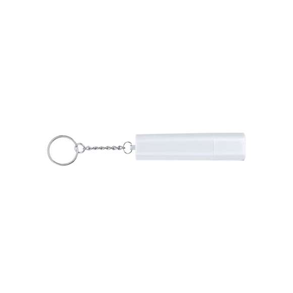Práctico llavero estuche para tabaco de diseño compacto, ideal para un transporte cómodo. Ofrece capacidad para cuatro cigarros con una tapa extraíble y metálica anilla llavero.