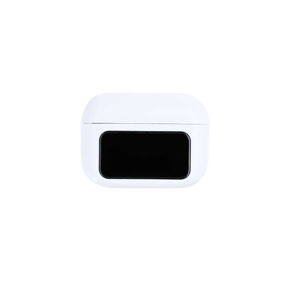 Auriculares intraurales con pantalla táctil equipados con tecnología ANC (Active Noise Cancellation) y ENC (Electronic Noise Cancellation), que reducen significativamente los ruidos externos para ofrecer una experiencia sonora inmersiva y de alta calidad.Incorporan pantalla táctil a color con múltiples funciones:-Control de los auriculares.-Función manos libres para llamadas.-Opción de pasar canciones.-Alarma.-Soporte para varios idiomas.-Fondo de pantalla personalizable.-Visualización de fecha.-Control remoto para la función disparadora de fotos.-Acceso directo a asistentes de voz.Con conexión Bluetooth 5.2 y recargables por USB Tipo C -cable incluido-.Fabricados conforme a los estándares RoHS y en cumplimiento con los siguientes requisitos de seguridad:Sistema de protección contra sobrecalentamiento.Sistema de protección contra sobrecarga.Sistema de bloqueo para evitar cortocircuitos.Conexión Bluetooth. Batería 30 mAh/ Base Carga 300 mAh