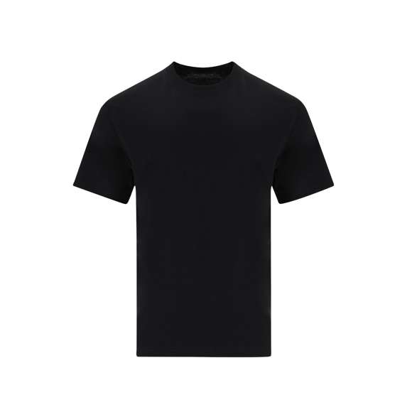 Camiseta Oversize de manga corta confeccionada en algodón de punto liso de 200 g/m². Cuello con canalé 1x1 con elastano y cubrecosturas. Con costuras laterales.