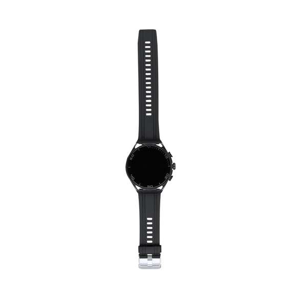 Reloj inteligente con conexión Bluetooth y auriculares integrados, con diseño sport de esfera redonda. Pantalla táctil IPS de 1,53" con resolución nítida. Incluye correas ajustables de tpu, sensores avanzados y batería de larga duración para un rendimiento óptimo. Compatible con iOS y Android, ideal para llamadas, música y monitoreo diario. Adaptado a tu ritmo y necesidades, con función de deporte, medidor de pulsaciones, distancia, pasos y calorías.  Disponible manual de instrucciones en español e inglés.