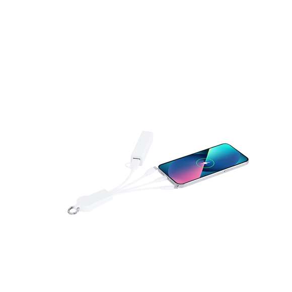 Imagen de Cable Cargador Krizia listo para personalizar con logo de empresa