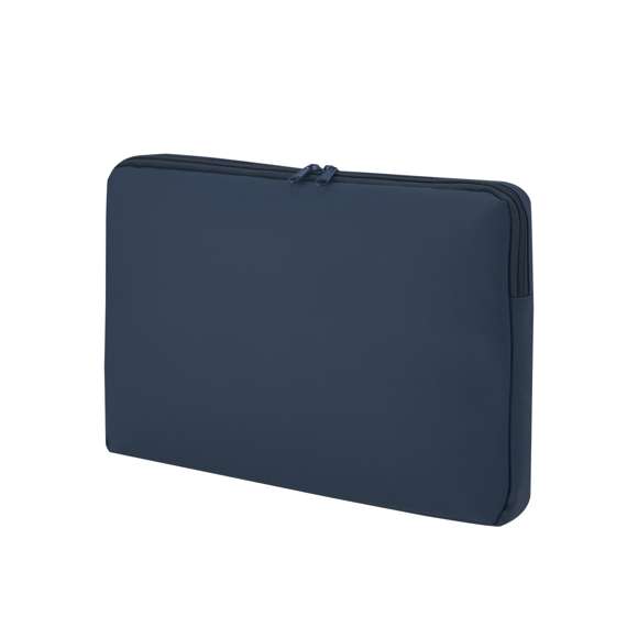 Útil funda de ordenador portátil hecha en suave PU. Compartimento principal acolchado de hasta 15 pulgadas con cierre de doble tirador a juego.
