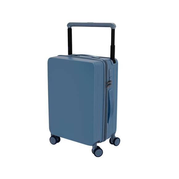 <p>Práctico trolley de 4 ruedas giratorias, en rígido ABS. Versátil por sus múltiples funciones por sus patas laterales con forma gancho, su práctico soporte posavasos plegable y su soporte para tablets, con cierre de cremallera de doble tirador. Interior con diversos compartimentos y diversos bolsillos para pequeños objetos.</p>