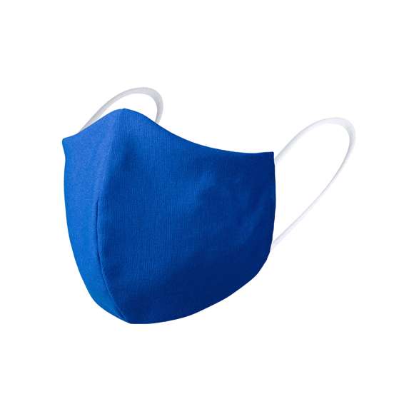 Mascarilla higiénica reutilizable. Fabricada en algodón y poliéster.  Capa exterior en algodón/poliéster. Forro interior 100% algodón.  Costura frontal ergonómica para un cómodo ajuste y confortables cintas elásticas para las orejas en tejido hipoalergénico, con certificación OEKO-TEX Clase I. Disponible en variada gama de colores.  Libre de Grafeno.  Para uso personal en adultos.  Analizada y fabricada de acuerdo al estándar europeo UNE-CWA 17553:2020. Eficacia de filtración bacteriana: ≥ 90%. Altamente resistente. Se aconseja lavar a 60ºC.