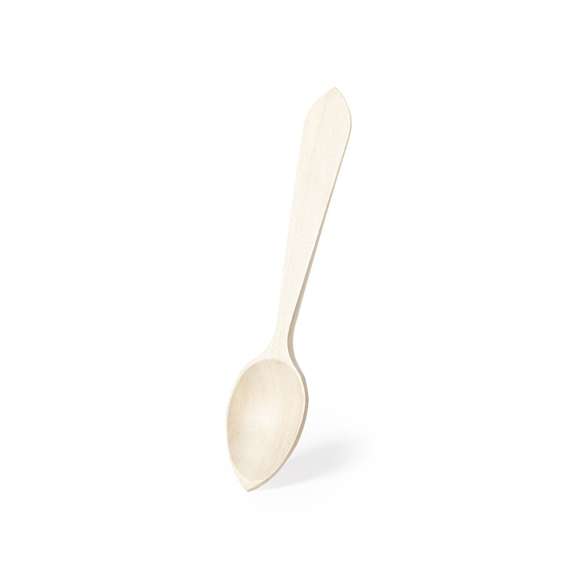 Cuchara de cocina grande de fabricación europea y hecha en madera natural, con cómodo mango. Incluye certificación PEFC, contribuyendo así a la preservación de los bosques y la biodiversidad forestal.