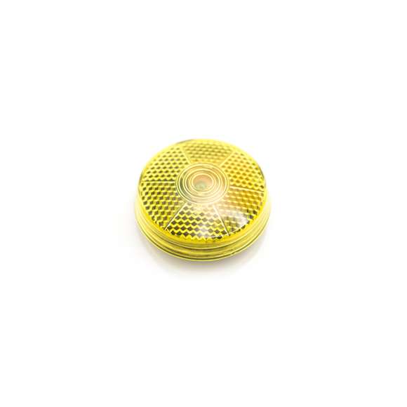 Clip led reflectante en vivos colores. De sólido de ajuste y pilas de botón con film de seguridad incluidas.