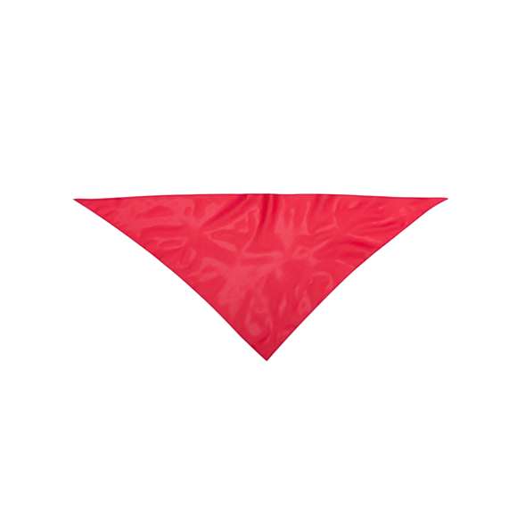 Pañoleta tamaño extra de diseño tirangular. Con cuerpo en suave poliéster de vivos y variados colores. Pespuntes de refuerzo en los laterales. Color blanco especialmente diseñado para marcaje en sublimación.