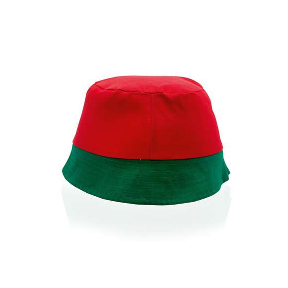  	Gorro tipo bob de diseño bandera nacional en material 100% algodón. Disponible en diseños España, Portugal, Francia e Italia.