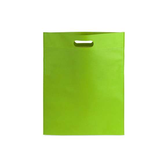 Bolsa en non-woven en variada gama de vivos colores. Con asas troqueladas reforzadas y acabado termosellado. Resistencia hasta 5kg de peso.