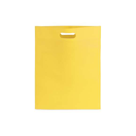 Bolsa en non-woven en variada gama de vivos colores. Con asas troqueladas reforzadas y acabado termosellado. Resistencia hasta 5kg de peso.